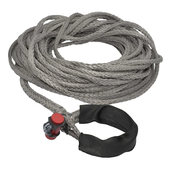 3/8 in. x 75 ft. 6,600 lbs. WLL. LockJaw Synthetic Winch Line Extension w/Integrated Shackle